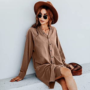 Long Sleeve Shirt Dress